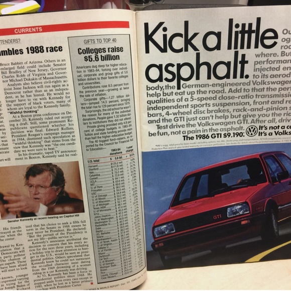 Vtg US NEWS & World Report Magazine Dec 30, 1985-Jan 6, 1986 A Rekindled Spirit - Picture 3 of 12